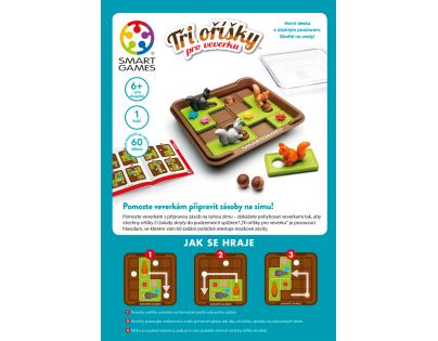 Mindok Smart Tri oriešky pre veveričku