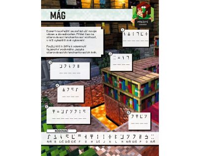 Egmont Minecraft Kniha přežití se samolepkami CZ verzia