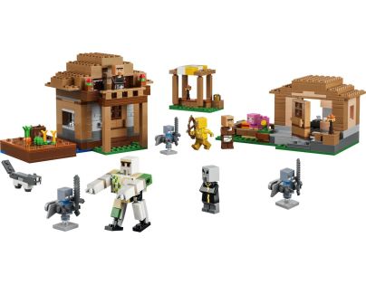 LEGO® Minecraft® 21596 Útok Mága na dedinu