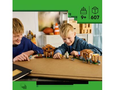 LEGO® Minecraft® 21596 Útok Mága na dedinu