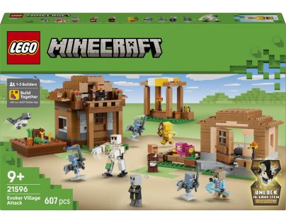 LEGO® Minecraft® 21596 Útok Mága na dedinu