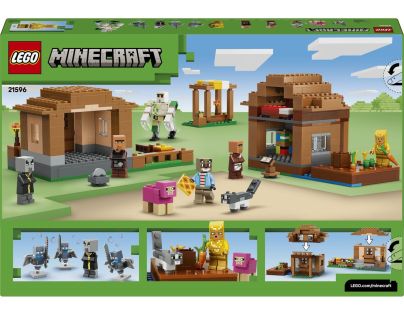 LEGO® Minecraft® 21596 Útok Mága na dedinu