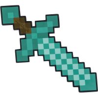 Minecraft Diamantový meč penový