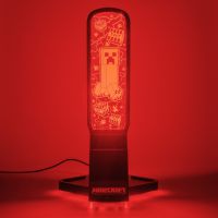 Minecraft držiak slúchadiel so svetlom