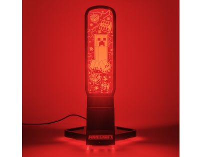 Minecraft držiak slúchadiel so svetlom