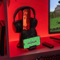 Minecraft držiak slúchadiel so svetlom 6