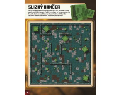 Egmont Minecraft Dungeons Kniha přežití se samolepkami CZ verzia