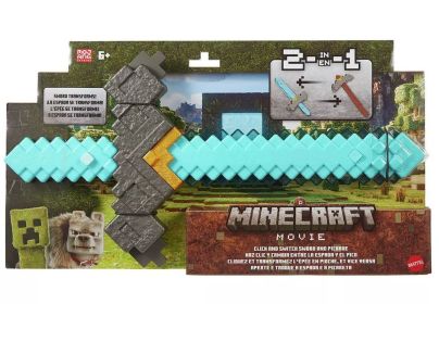 Minecraft Filmové hranie rolí - Meč a Krumpáč 2v1