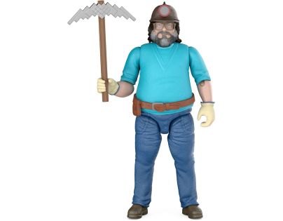 Minecraft filmový Steve a vozík
