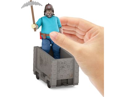 Minecraft filmový Steve a vozík