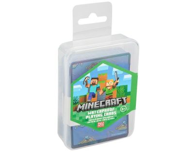 Minecraft hracie karty do vody