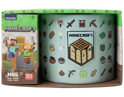 Minecraft hrnček emosovaný