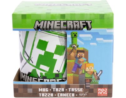 Minecraft keramický hrnček (Iconicmono), 325 ml