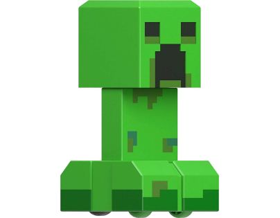 Minecraft Legends dvě figurky 8 cm GYR98 Creeper vs. Piglin Bruiser - Poškodený obal