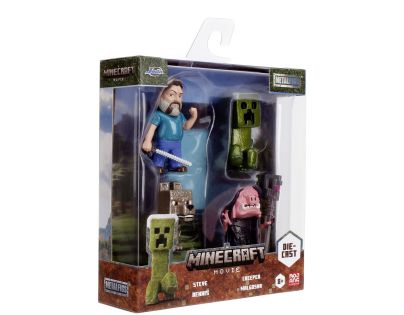 Minecraft Movie figúrky 2,5 palce sada 4ks