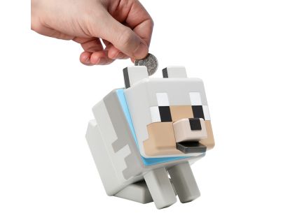 Minecraft pokladnička Vlk