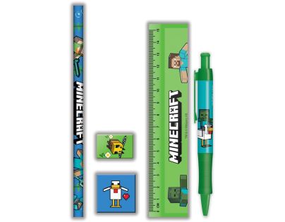 Minecraft školský set v puzdre