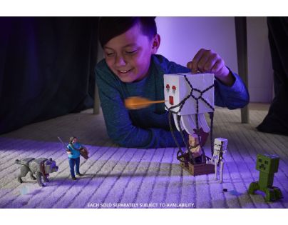 Minecraft veľká figúrka s ohnivou guľou