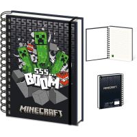 Minecrat A5 blok krúžkový (3D efekt)