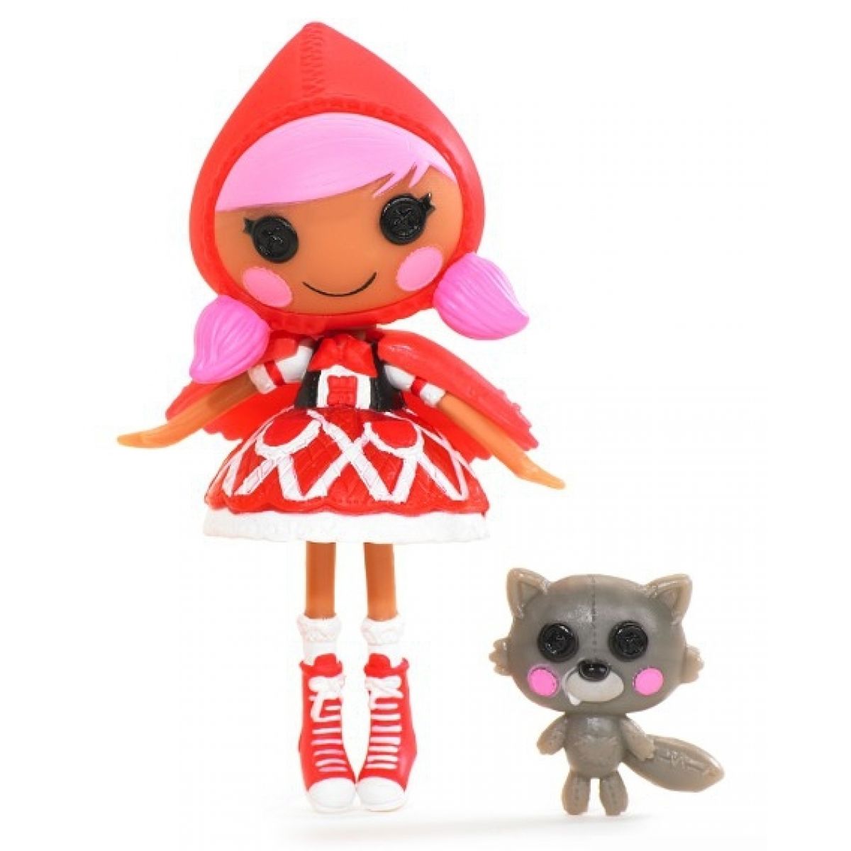 Mini Lalaloopsy Panenka - Scarlet Riding Hood