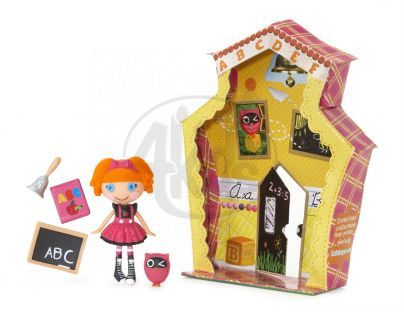 Mini Lalaloopsy Panenka s doplňky a domečkem - Bea Spels a Lot