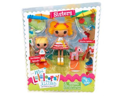Mini Lalaloopsy Sestry - Scribbles a Spot