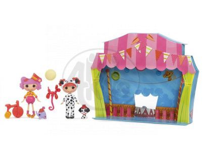 Mini Lalaloopsy Zábavný domeček - Peanut a Ember