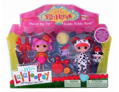 Mini Lalaloopsy Zábavný domeček - Peanut a Ember