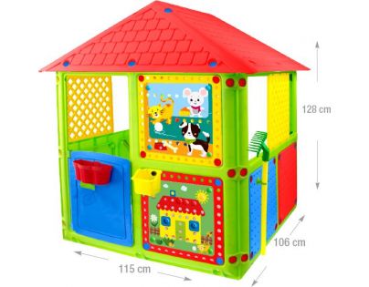 Mochtoys Domček detský záhradný Smart