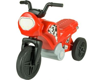 Mochtoys Odrážedlo motorka červená