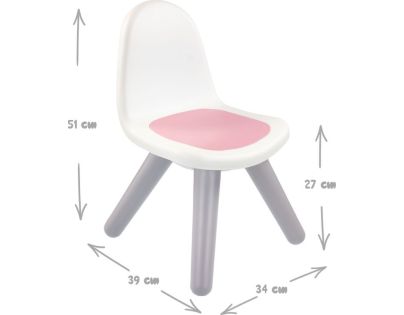Mochtoys Škandinávke kreslo ružové