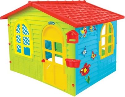Mochtoys Záhradný domček červená strecha