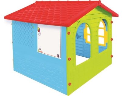 Mochtoys Záhradný domček červená strecha
