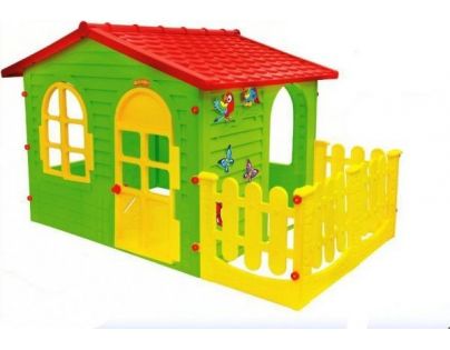 Mochtoys Záhradný domček s plotom - Poškodený obal