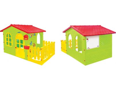 Mochtoys Záhradný domček s plotom a krmítkom - Poškodený obal