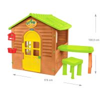 Mochtoys Záhradný domček so stolčekom a stoličkou - Poškodený obal 3
