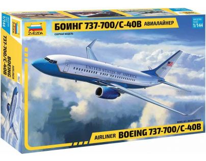 Model Kit lietadlo Boeing 737-700 C-40B 1: 144