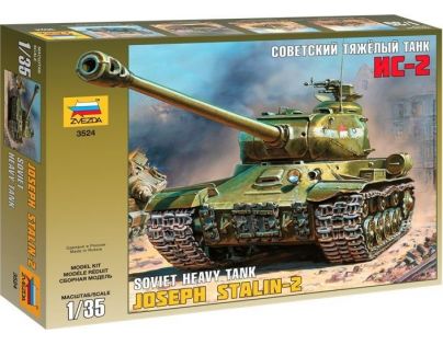 Zvezda Model Kit tank  Jozef Stalin-2 Soviet Heavy Tank 1:35