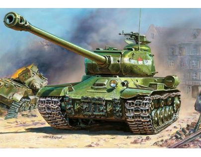 Zvezda Model Kit tank  Jozef Stalin-2 Soviet Heavy Tank 1:35