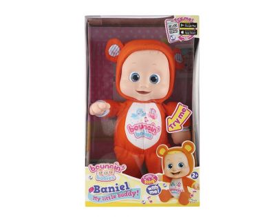 Moje prvé bábätko Bouncin Babies usínáček oranžová