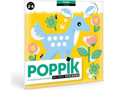 Poppik Moje prvé samolepky Les