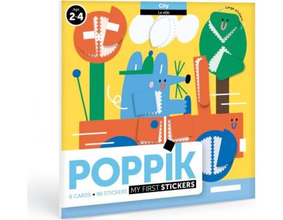 Poppik Moje prvé samolepky V meste