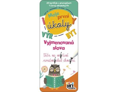 Moje prvé úlohy Vymenované slová