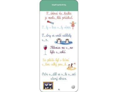 Moje prvé úlohy Vymenované slová