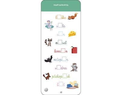 Moje prvé úlohy Vymenované slová