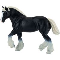 Mojo Kôň Clydesdale čierny figúrka 2