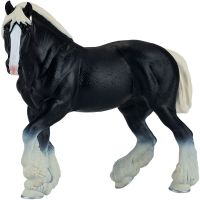 Mojo Kôň Clydesdale čierny figúrka 3