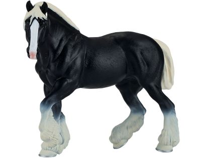 Mojo Kôň Clydesdale čierny figúrka