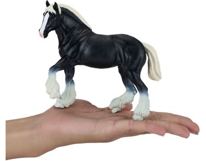 Mojo Kôň Clydesdale čierny figúrka