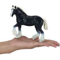 Mojo Kôň Clydesdale čierny figúrka 5